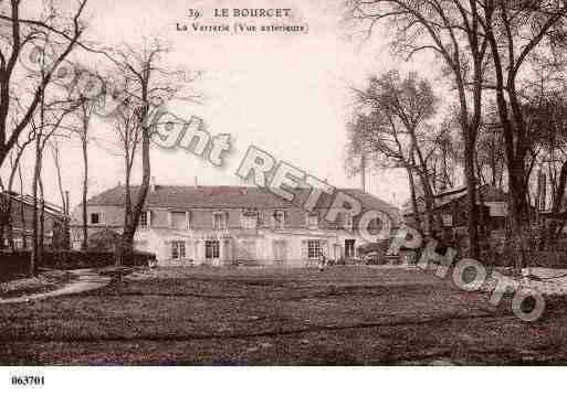 Ville de BOURGET(LE), carte postale ancienne