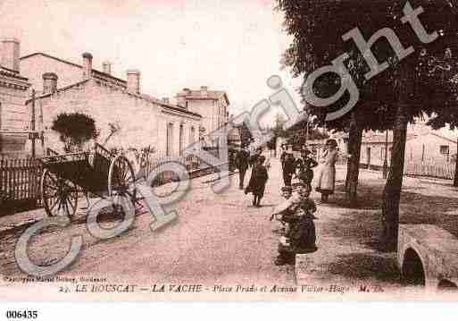 Ville de BOUSCAT(LE), carte postale ancienne