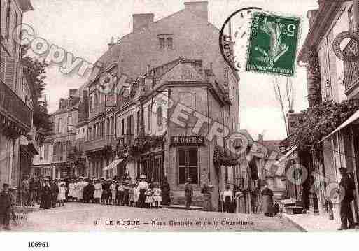 Ville de BUGUE(LE), carte postale ancienne