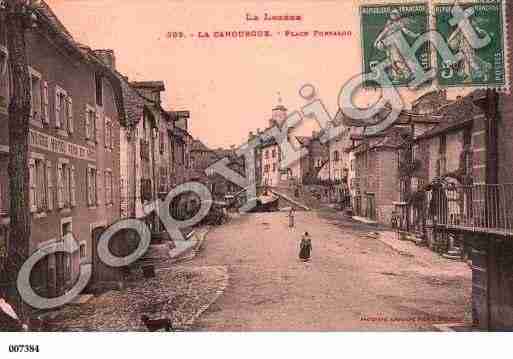 Ville de CANOURGUE(LA), carte postale ancienne