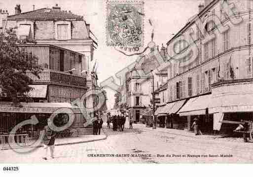 Ville de CHARENTONLEPONT, carte postale ancienne