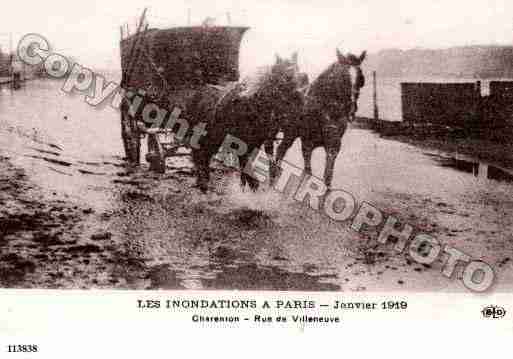 Ville de CHARENTONLEPONT, carte postale ancienne