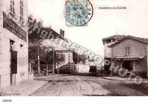 Ville de CHASSIEU, carte postale ancienne