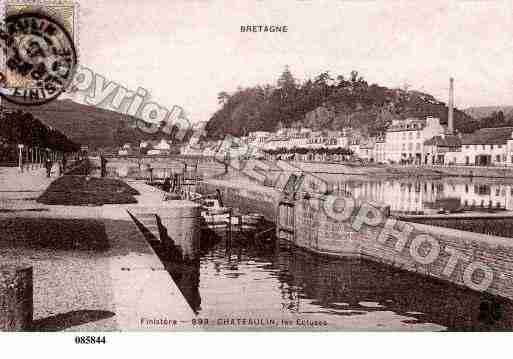 Ville de CHATEAULIN, carte postale ancienne