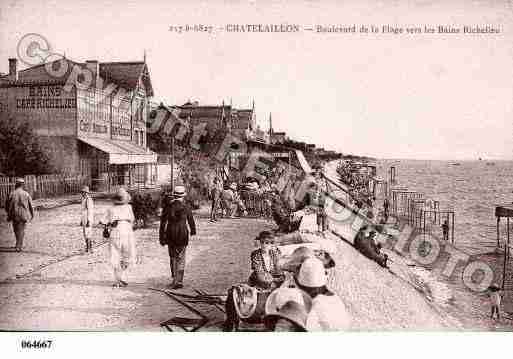 Ville de CHATELAILLONPLAGE, carte postale ancienne