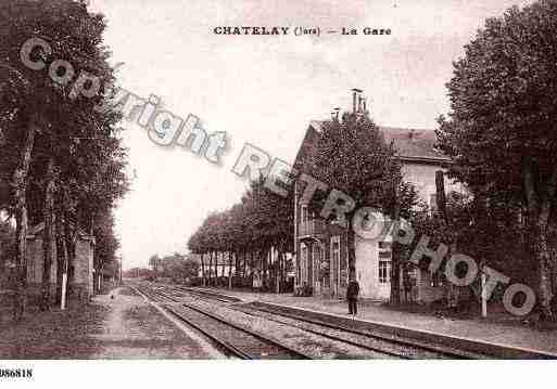 Ville de CHATELAY, carte postale ancienne