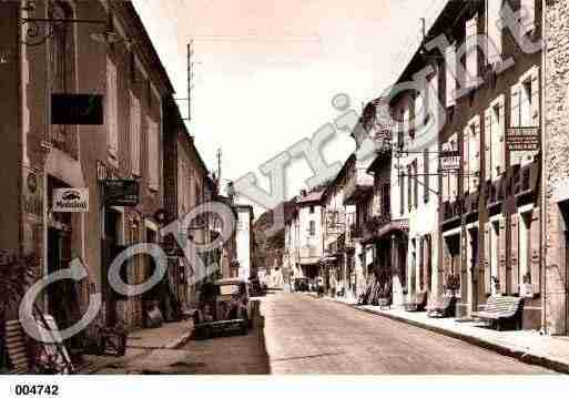 Ville de CHATILLONENDIOIS, carte postale ancienne