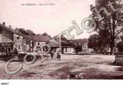 Ville de CHESNOISAUBONCOURT, carte postale ancienne