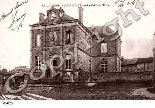 Ville de CHESNOISAUBONCOURT, carte postale ancienne Ville de CHESNOISAUBONCOURT, carte postale ancienne