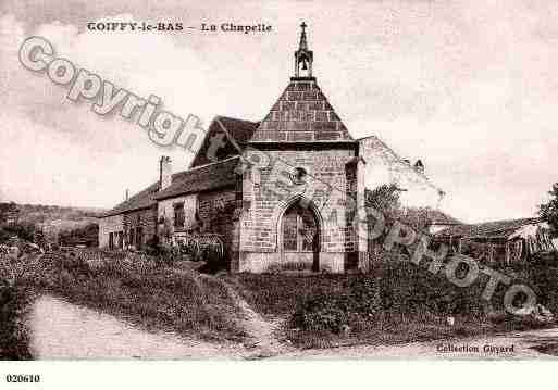 Ville de COIFFYLEBAS, carte postale ancienne