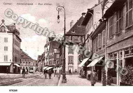 Ville de COLMAR, carte postale ancienne