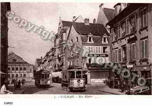 Ville de COLMAR, carte postale ancienne