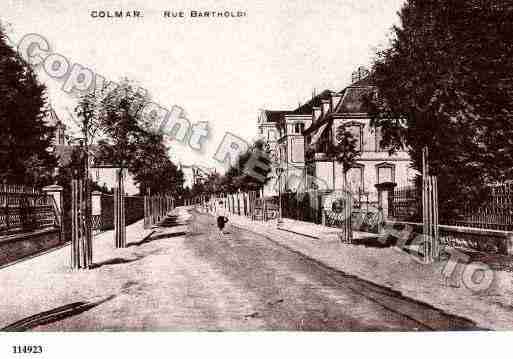 Ville de COLMAR, carte postale ancienne