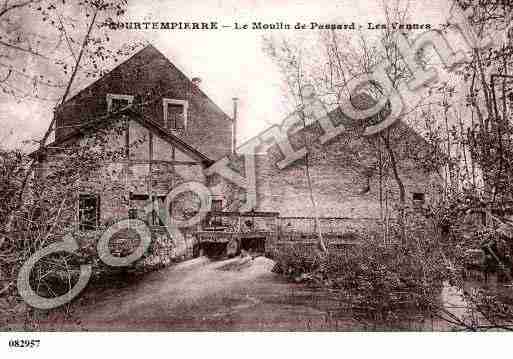 Ville de COURTEMPIERRE, carte postale ancienne Ville de COURTEMPIERRE, carte postale ancienne