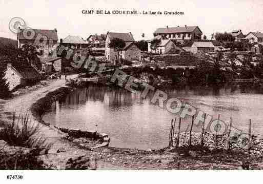 Ville de COURTINE(LA), carte postale ancienne