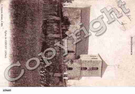 Ville de CRECHY, carte postale ancienne