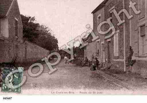 Ville de CROIXENBRIE(LA), carte postale ancienne