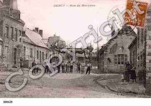 Ville de DHUIZEL, carte postale ancienne