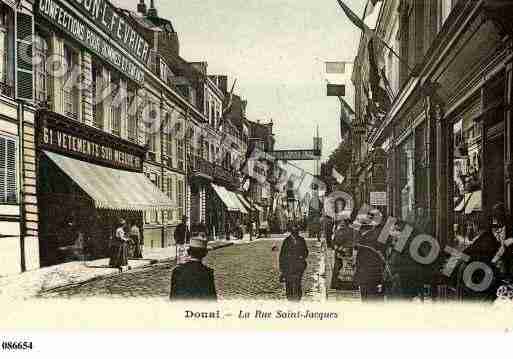 Ville de DOUAI, carte postale ancienne