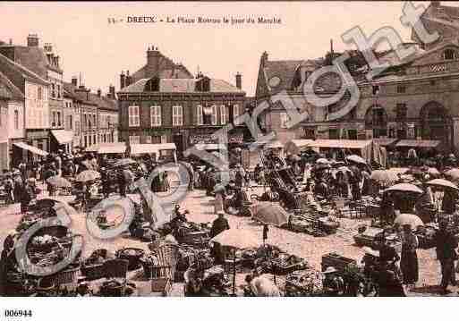 Ville de DREUX, carte postale ancienne