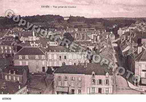 Ville de ERNEE, carte postale ancienne