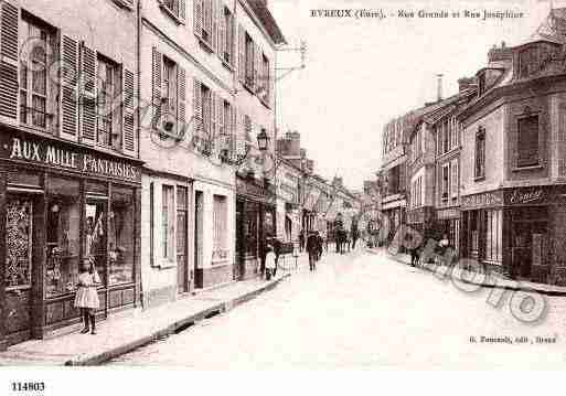 Ville de EVREUX, carte postale ancienne