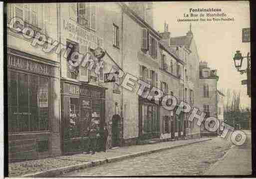 Ville de FONTAINEBLEAU, carte postale ancienne