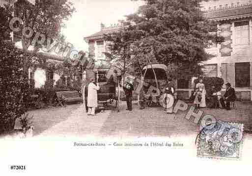 Ville de FOURAS, carte postale ancienne