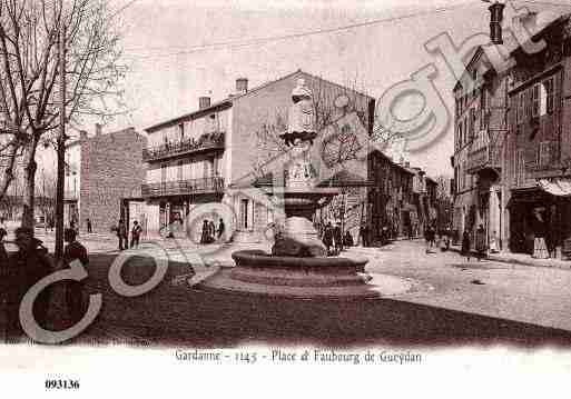 Ville de GARDANNE, carte postale ancienne