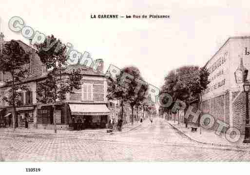 Ville de GARENNECOLOMBES(LA), carte postale ancienne