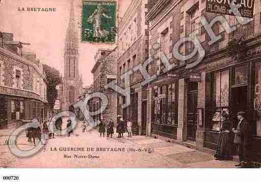 Ville de GUERCHEDEBRETAGNE(LA), carte postale ancienne