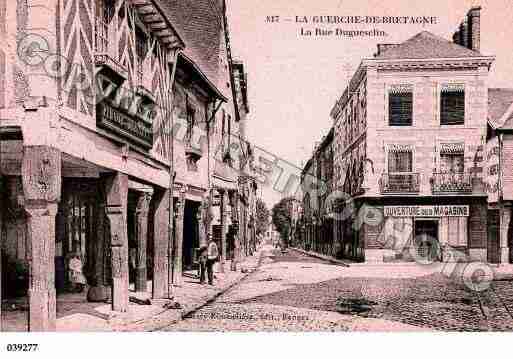 Ville de GUERCHEDEBRETAGNE(LA), carte postale ancienne