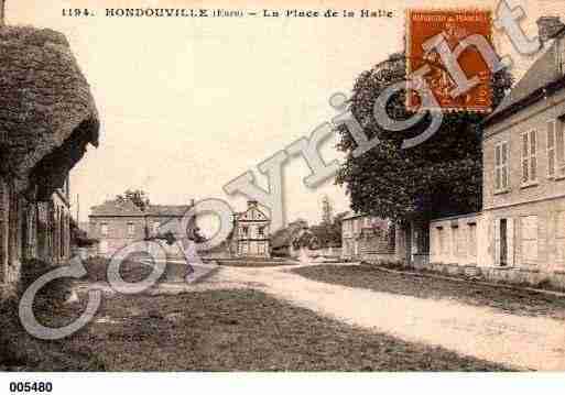 Ville de HONDOUVILLE, carte postale ancienne