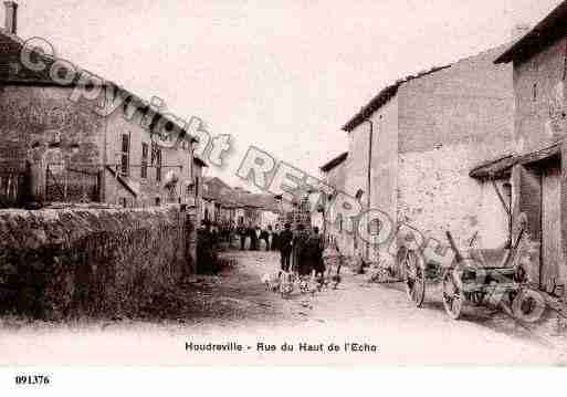 Ville de HOUDREVILLE, carte postale ancienne