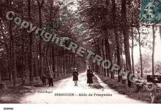 Ville de ISSOUDUN, carte postale ancienne