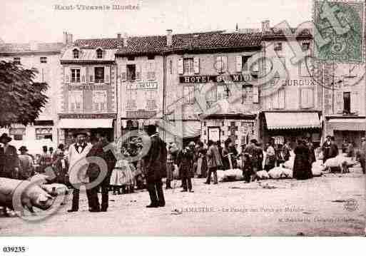 Ville de LAMASTRE, carte postale ancienne