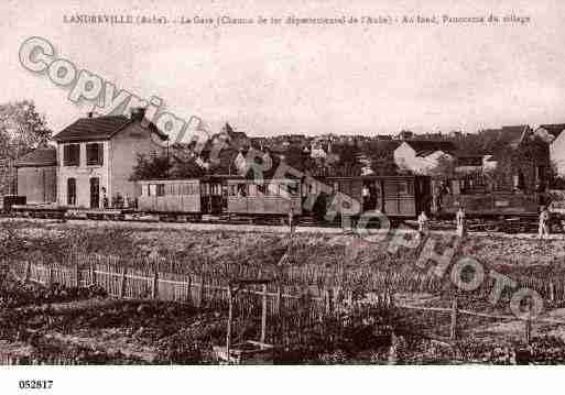 Ville de LANDREVILLE, carte postale ancienne