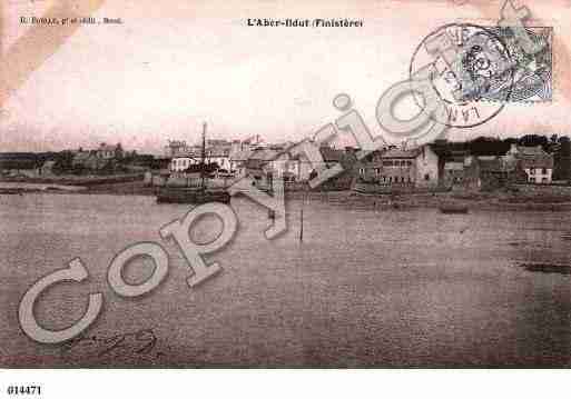 Ville de LANILDUT, carte postale ancienne