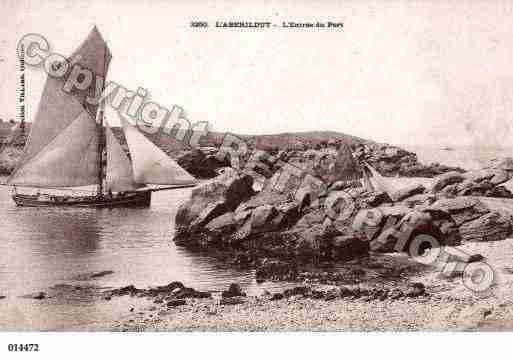 Ville de LANILDUT, carte postale ancienne