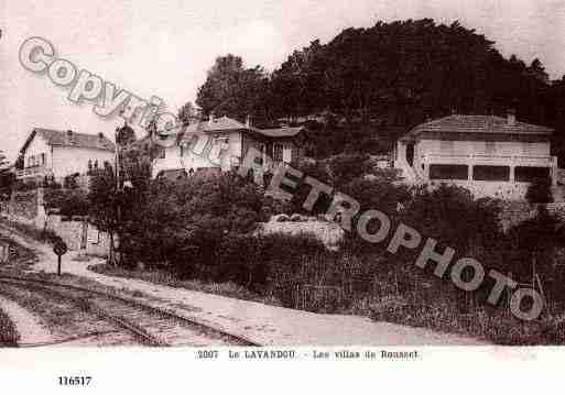 Ville de LAVANDOU(LE), carte postale ancienne