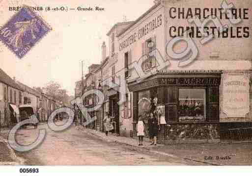 Ville de LIMEILBREVANNES, carte postale ancienne