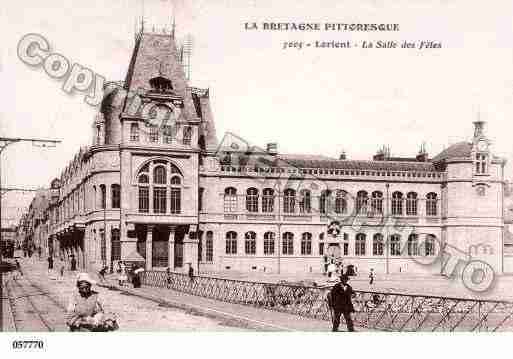 Ville de LORIENT, carte postale ancienne