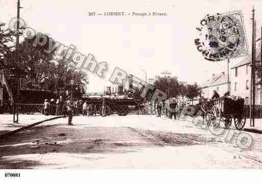 Ville de LORIENT, carte postale ancienne