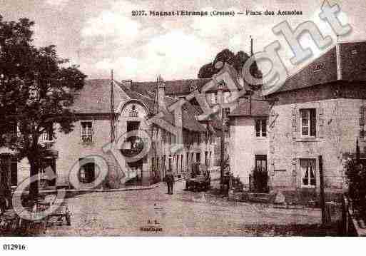 Ville de MAGNATL'ETRANGE, carte postale ancienne