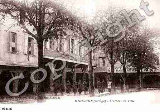 Ville de MIREPOIX, carte postale ancienne