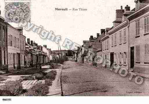 Ville de MOREUIL, carte postale ancienne