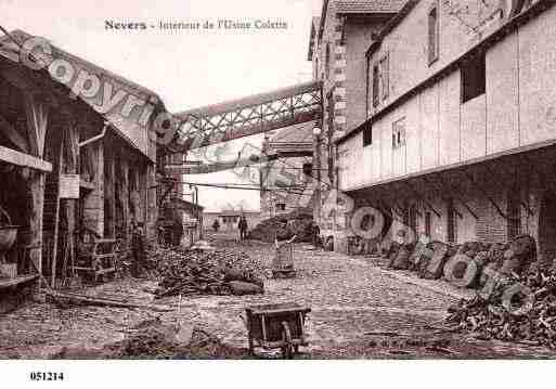 Ville de NEVERS, carte postale ancienne