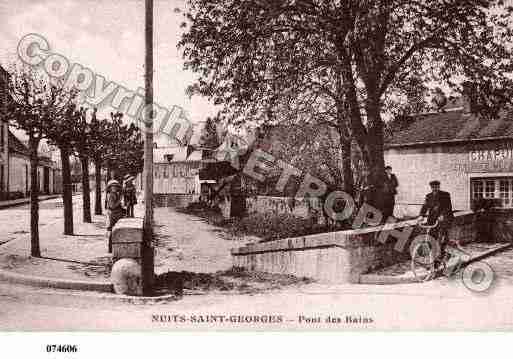 Ville de NUITSSAINTGEORGES, carte postale ancienne