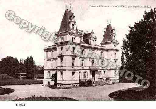 Ville de NYOISEAU, carte postale ancienne