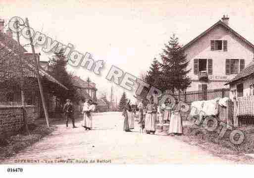 Ville de OFFEMONT, carte postale ancienne